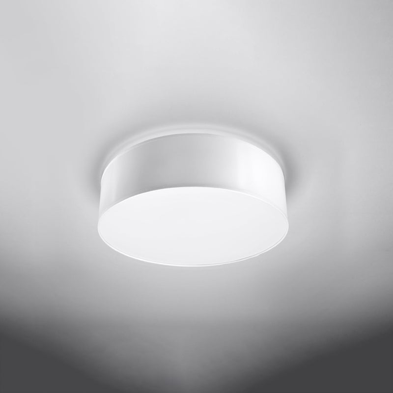 Plafon CERCLE 35 biała LED 4000K - 35x35x11cm Sollux