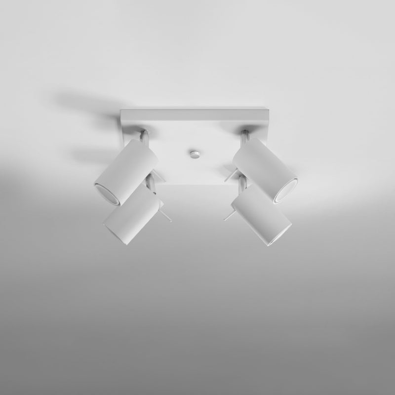 Plafon BRIIX 4 biały LED 4000K - 25x25x16cm Sollux