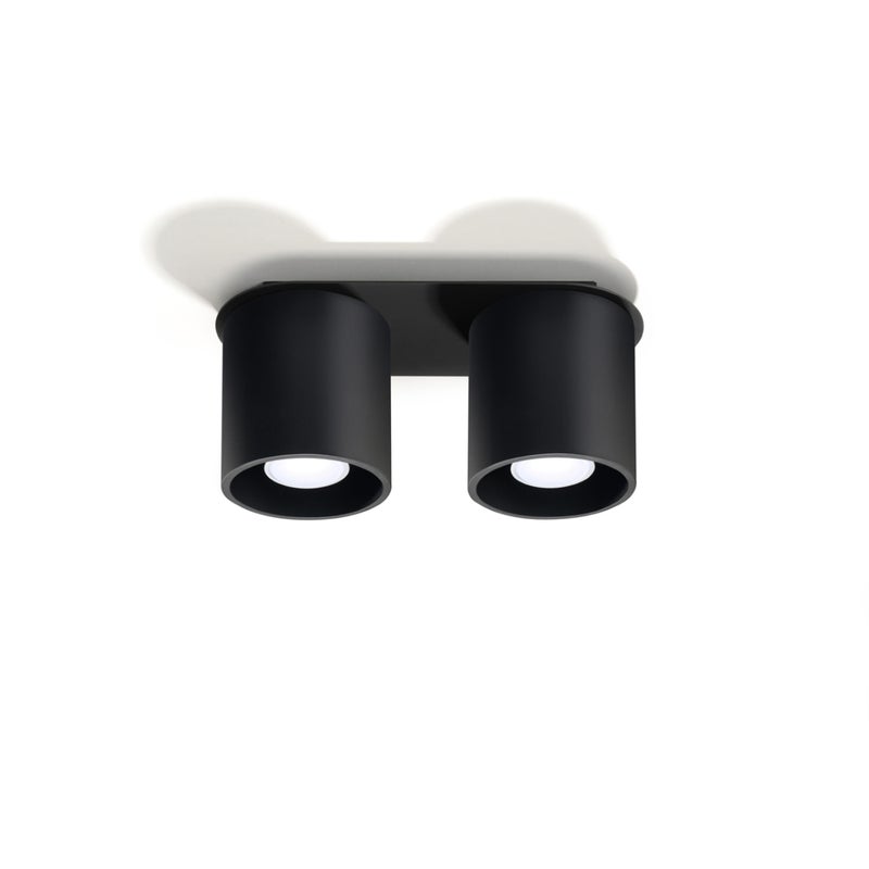 Plafon CELERIS 2 czarny LED 4000K - 26x10x12cm Sollux