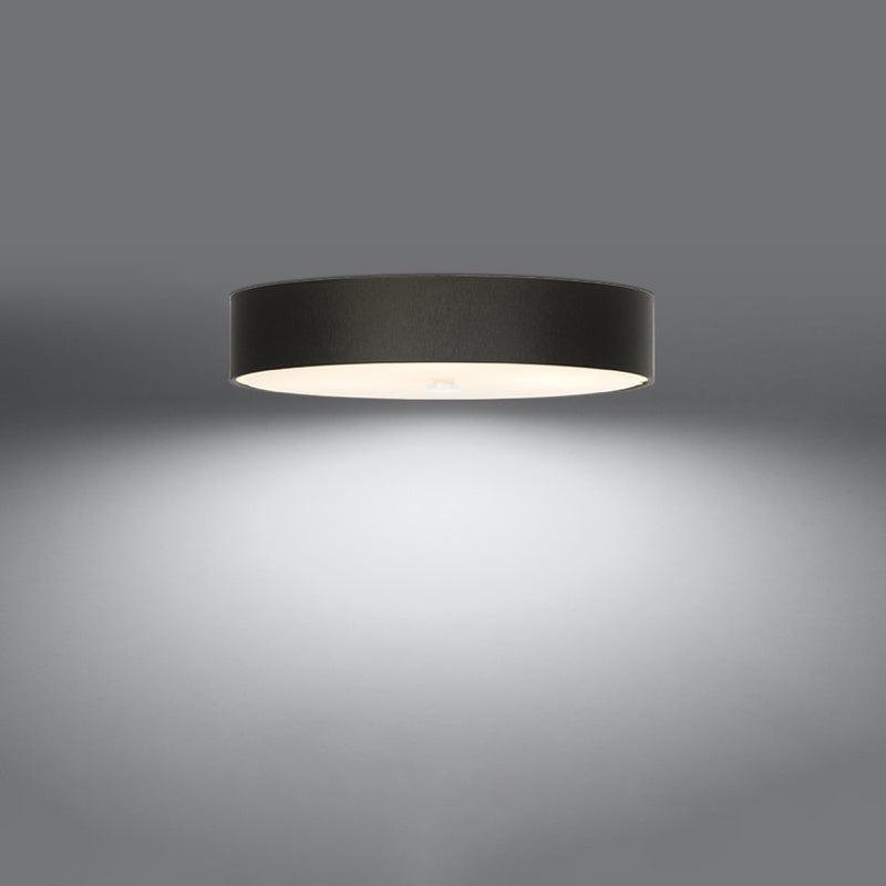 Plafon KALMARIS 60 czarny LED 3000K - 60x60x16cm Sollux