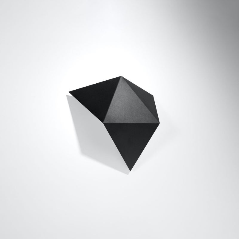 Kinkiet SOLARA czarny LED 4000K - 27x8x25cm Sollux