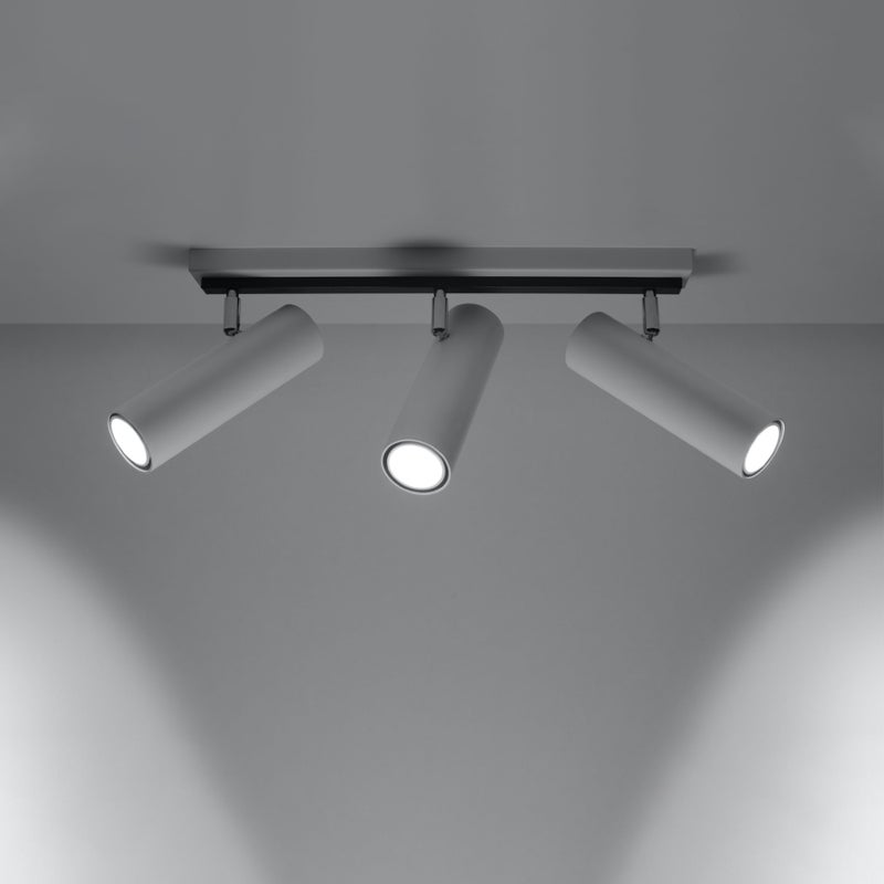Plafon INVICTA 3 biały LED 3000K - 45x6x20cm Sollux