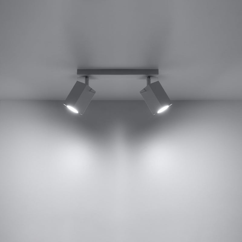 Plafon BRIOW 2 biały LED 3000K - 30x6x16cm Sollux
