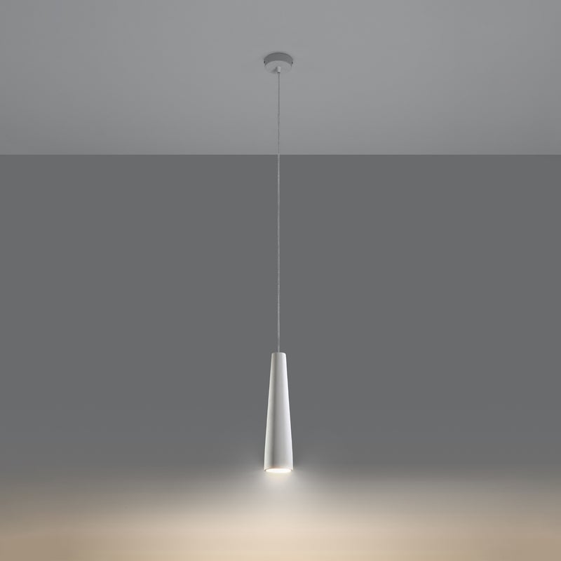 Lampa wisząca ceramiczna ECLIX LED 3000K - 8x8x132cm Sollux