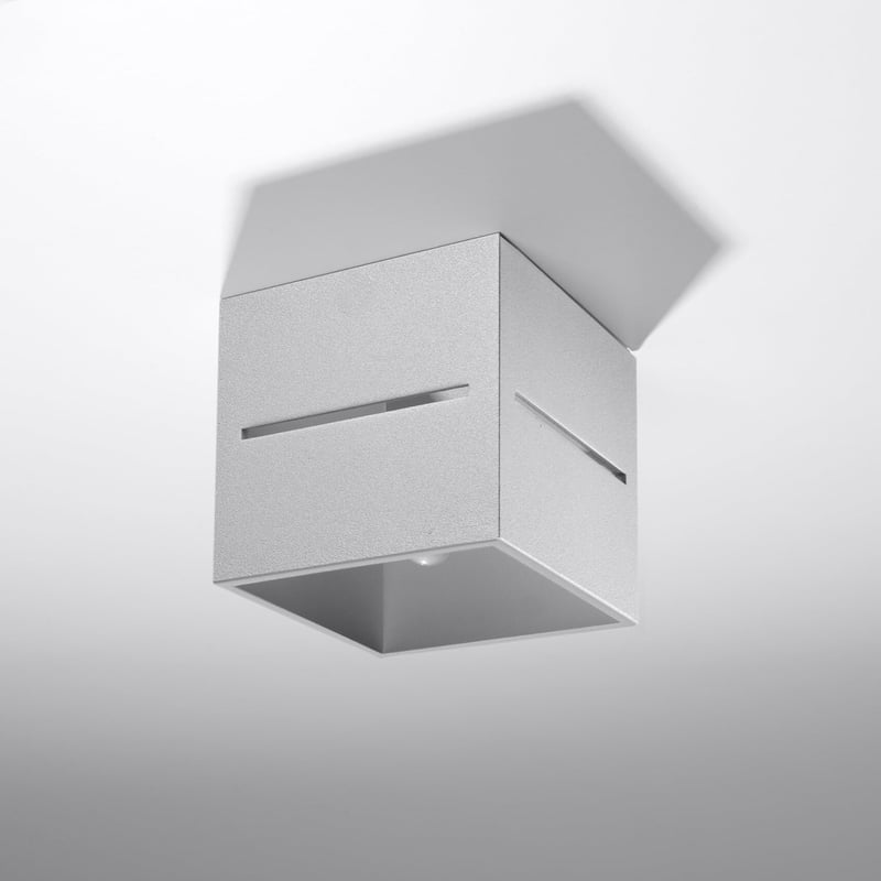 Plafon ZORBO szary LED 4000K - 10x10x10cm Sollux