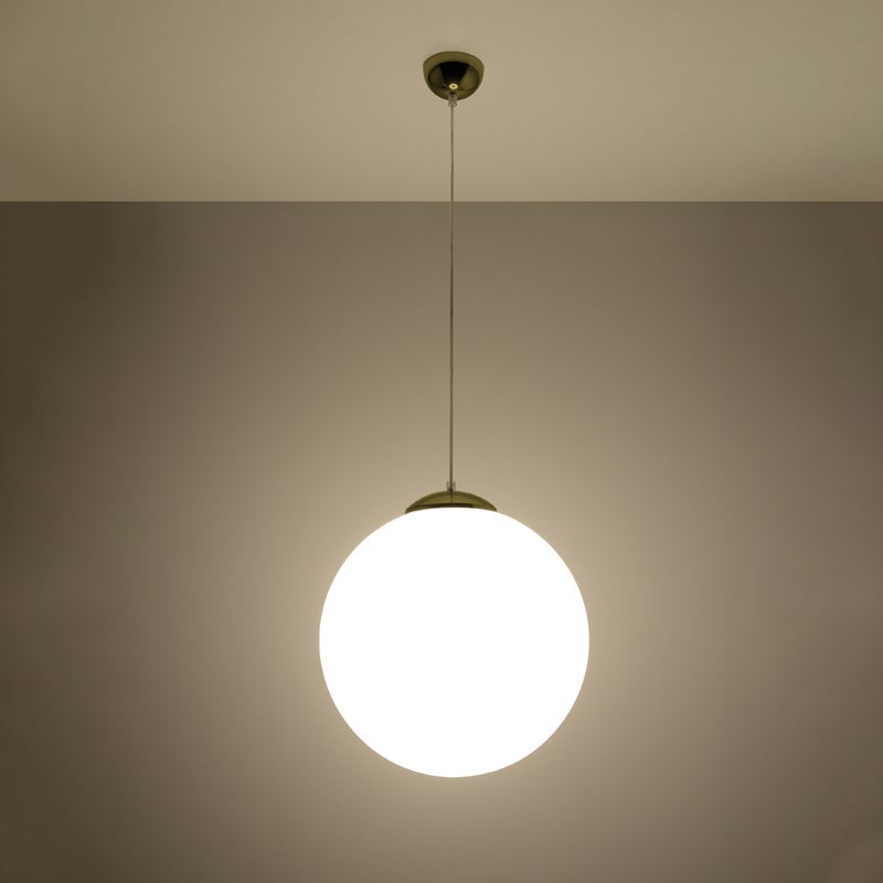 Lampa wisząca STERA 40 złota LED 3000K - 40x40x130cm Sollux