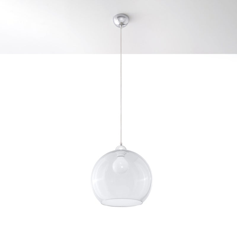 Lampa wisząca ESFERA transparentny LED 4000K - 30x30x120cm Sollux