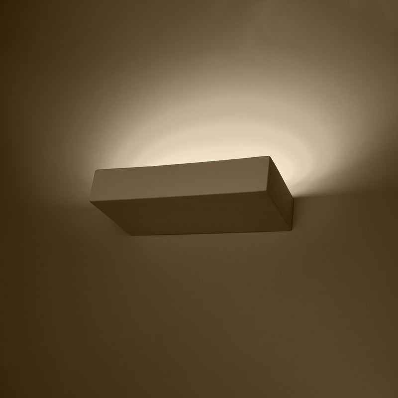 Kinkiet ceramiczny FLAIN LED 3000K - 31x15.5x6.5cm Sollux