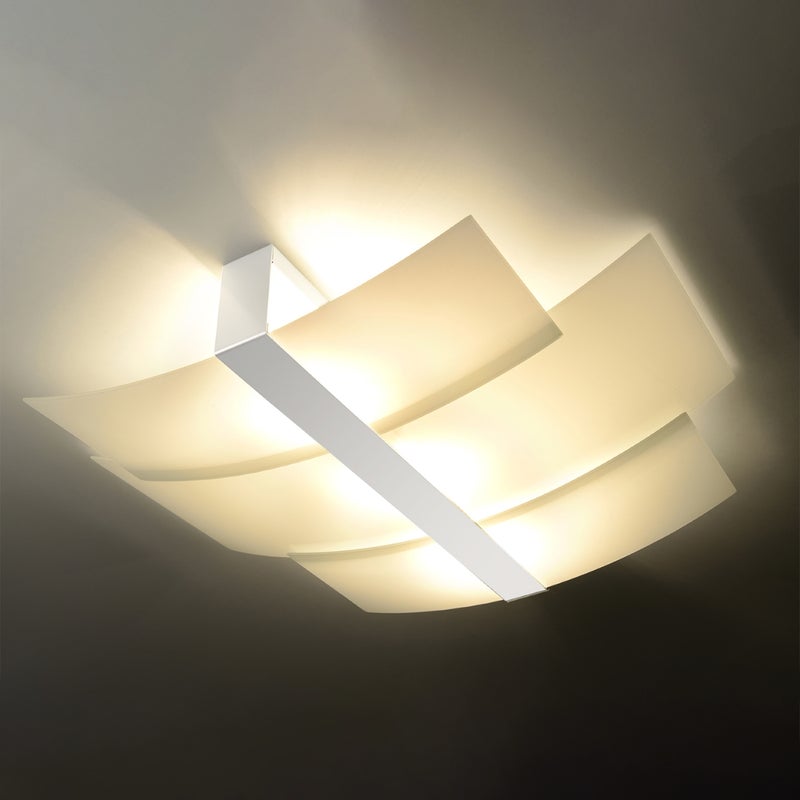 Plafon ZELORA biały LED 3000K - 61x53x7cm Sollux