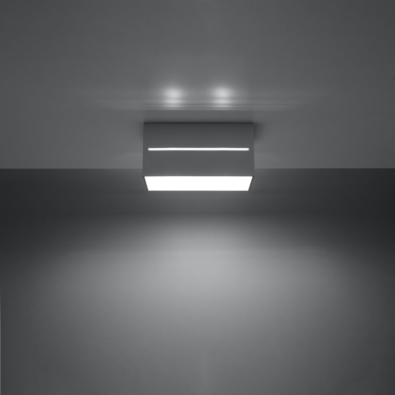 Plafon ZORBO MAXI szary LED 3000K - 20x10x10cm Sollux