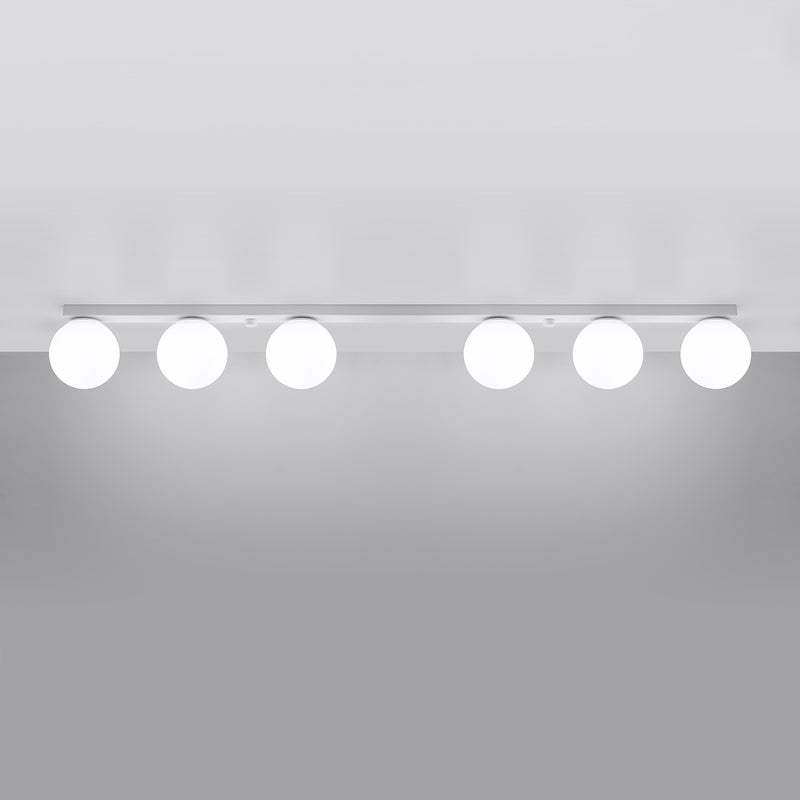 Plafon ZYNFI 6 biały LED 3000K - 120x12x14.5cm Sollux