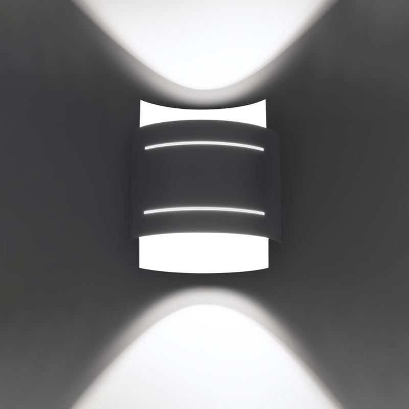 Kinkiet IGNISRA biały LED 3000K - 21x8.5x23cm Sollux