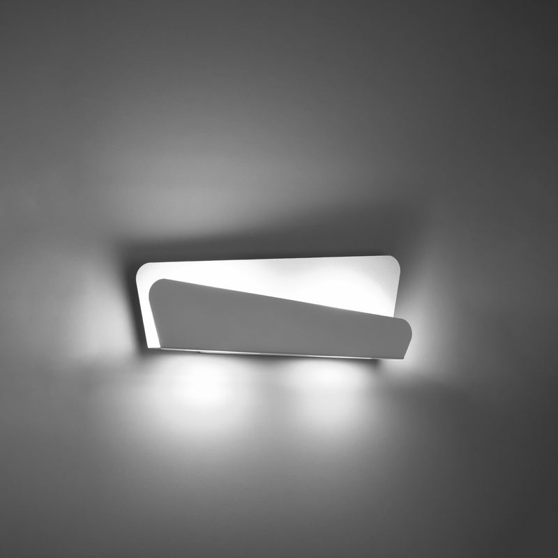 Kinkiet LUMIVEA biały LED 3000K - 40x6x15cm Sollux