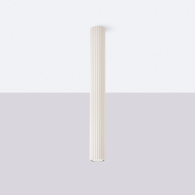 Plafon GLOOW 60 beżowy LED 4000K - 6.5x6.5x60cm Sollux