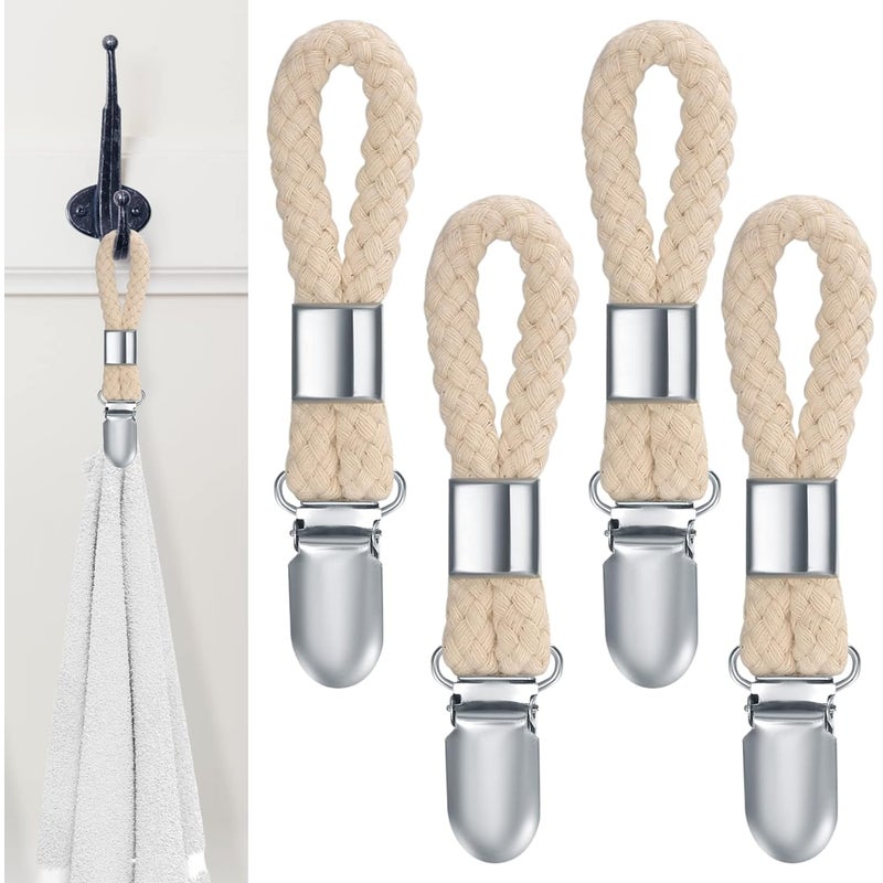 10 sztuk klipsów do ręczników, haczyków na ściereczki, wieszaków na ręczniki, uchwytów na ręczniki łazienkowe, klipsów do ręczników do szaf i wieszakó