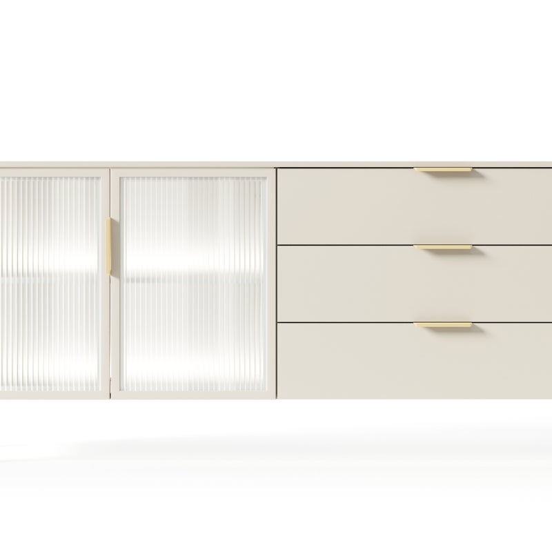 Komoda, kaszmir, 181,3 x 82,6 x 39,3 cm