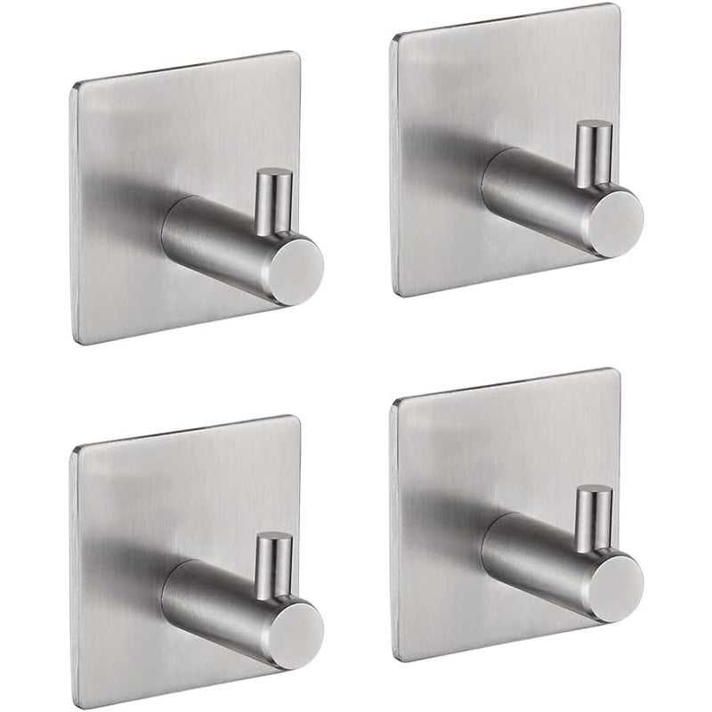 Haczyk samoprzylepny, uchwyt ścienny do łazienki, wieszak na ręczniki kuchenne, wieszak na obrazy bez wiercenia, szary