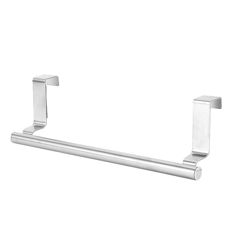 Wieszak na ręczniki - stal nierdzewna - 1 sztuka - 23 cm - srebrny