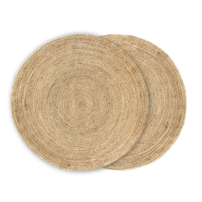 Hamid - Zestaw dywanów okrągłych 150x150cm ALHAMBRA JUTE