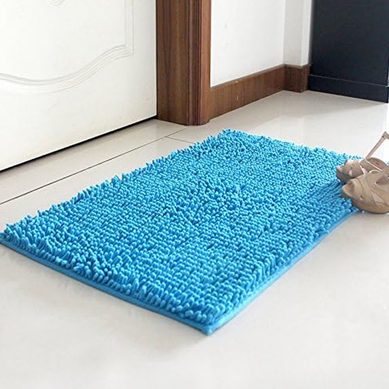 Dywanik łazienkowy Shaggy Chenille z mikrofibry do łazienki (60x40cm,