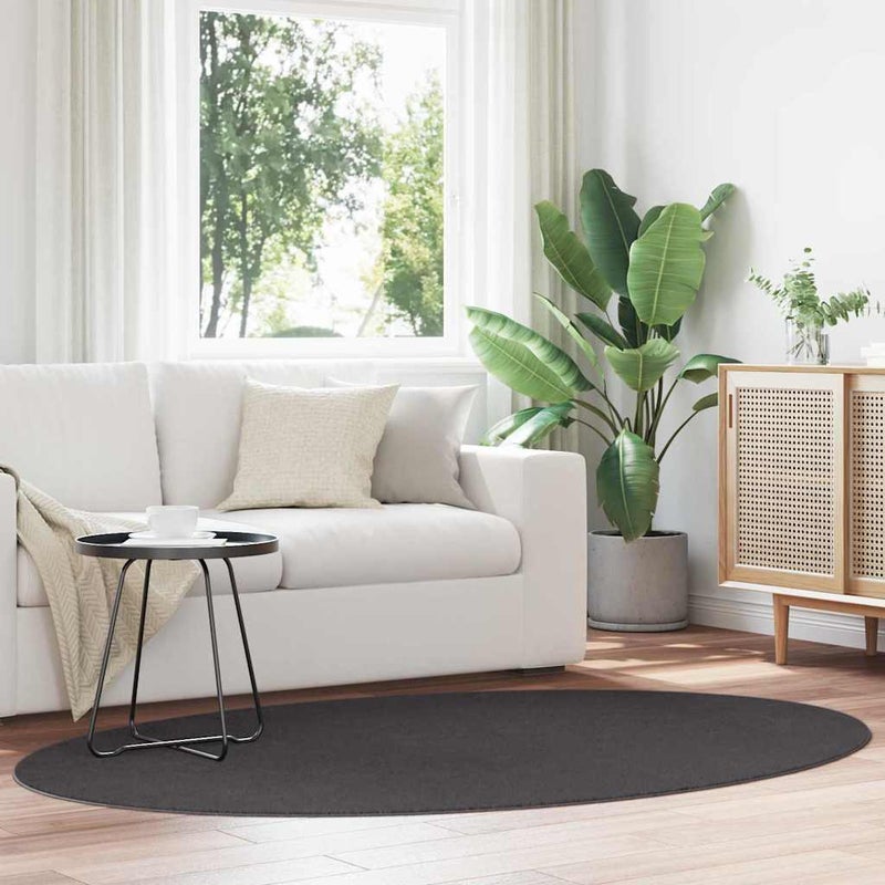 Dywan HUARTE Antracyt 200 x 140 cm 100% poliester vidaXL