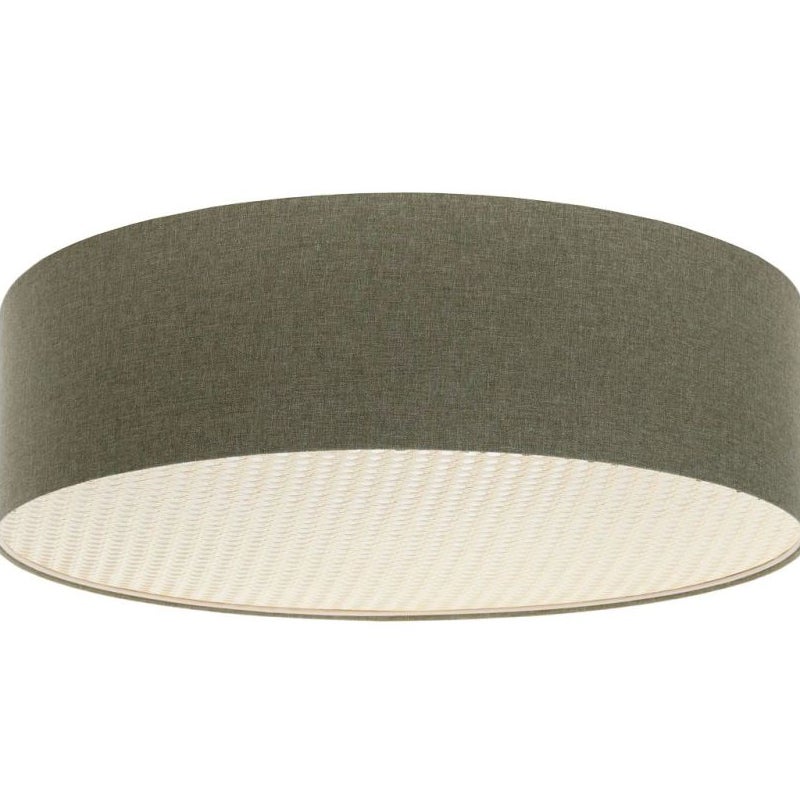 Plafon sufitowy ERUTAN RATTAN 40 zielony