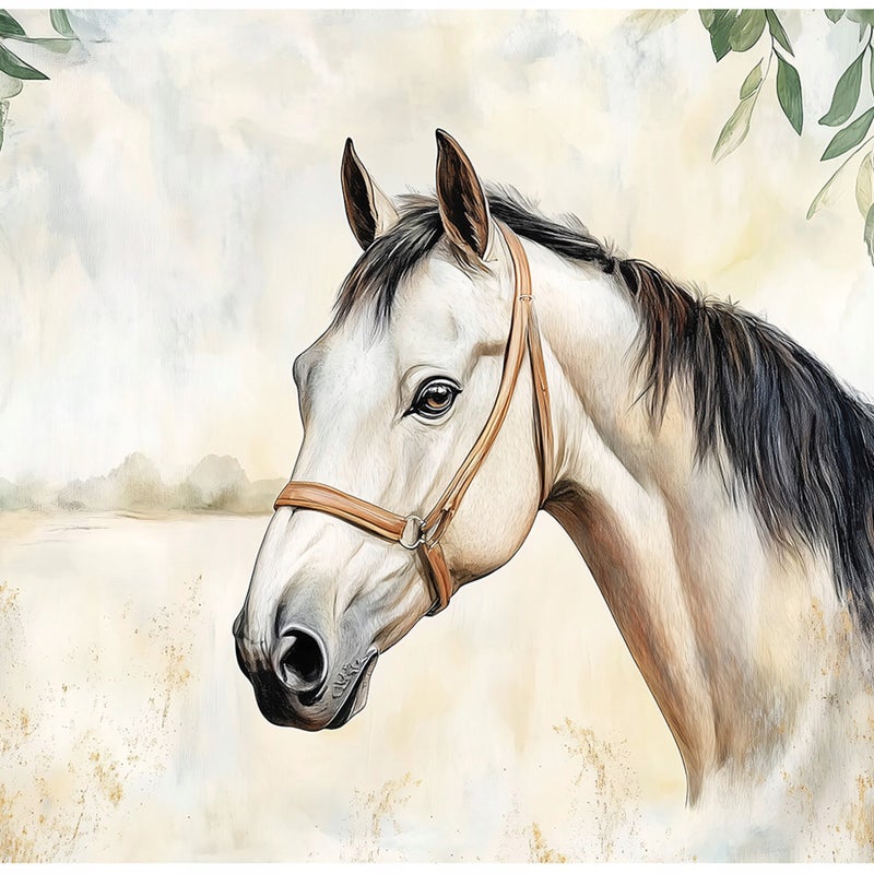 Fototapeta Dla Dzieci Dziewczynki Chłopca Koń Zwierzęta 350x250 cm Tapeta Do Pokoju Dziecięcego Na Flizelinie