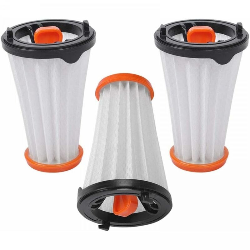 Zestaw 3 filtrów zamiennych do wkładów filtracyjnych do odkurzaczy Electrolux EF144A/AEG AEF144