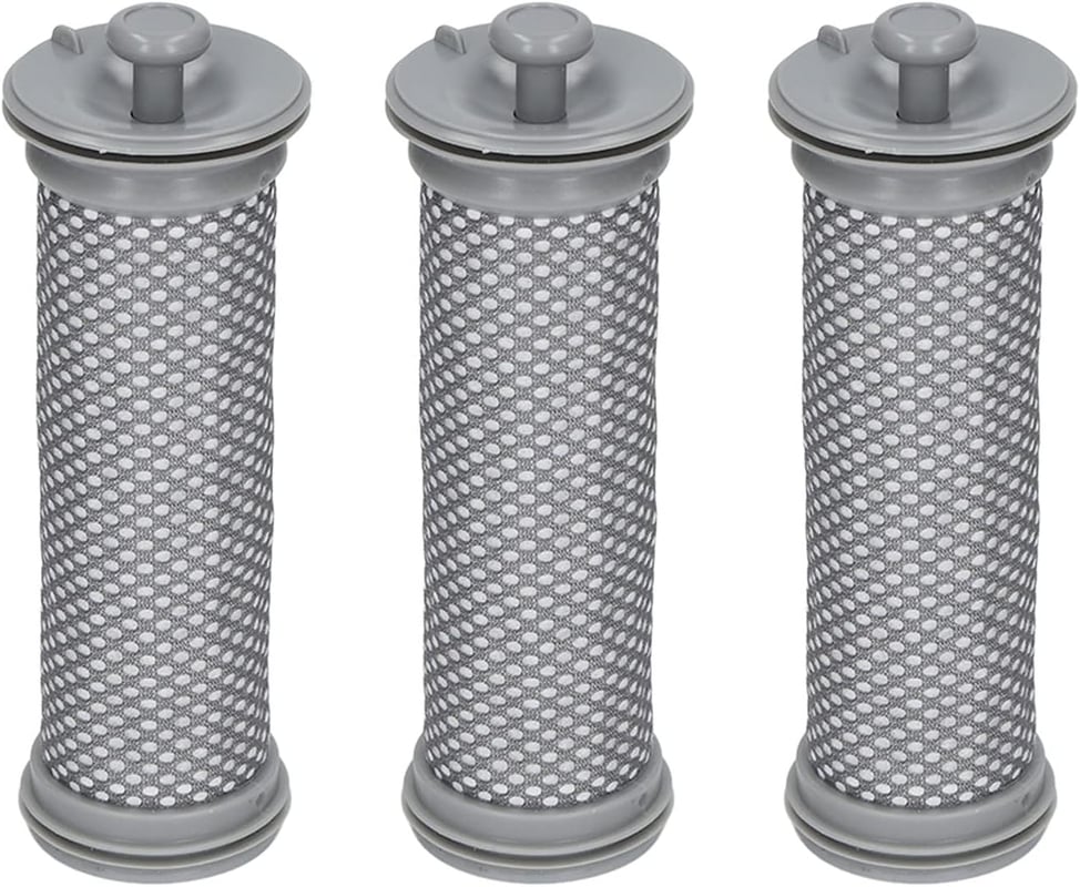 Zestaw 3 filtrów wymiennych do odkurzaczy Kärcher VC 4, VC 6 i VC 7, wielokrotnego użytku.