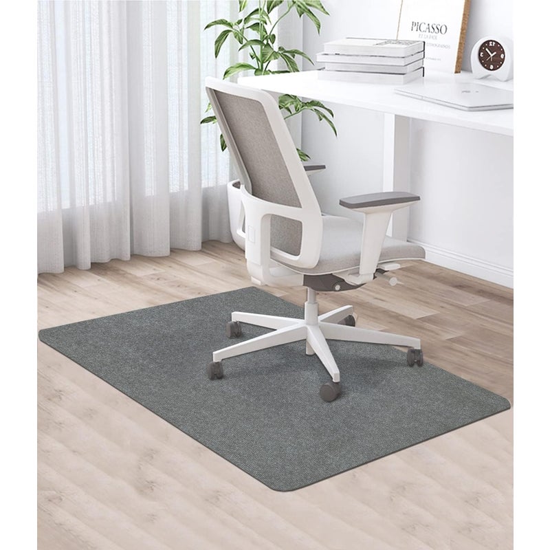 Antypoślizgowa mata biurowa 120x90 cm - Ochrona podłogi pod krzesła biurowe, idealna do parkietów i płytek
