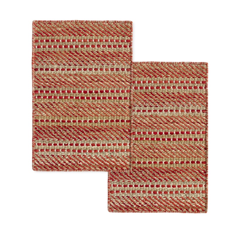 Hamid - OLIVIA dywan z juty i wełny 60x40cm