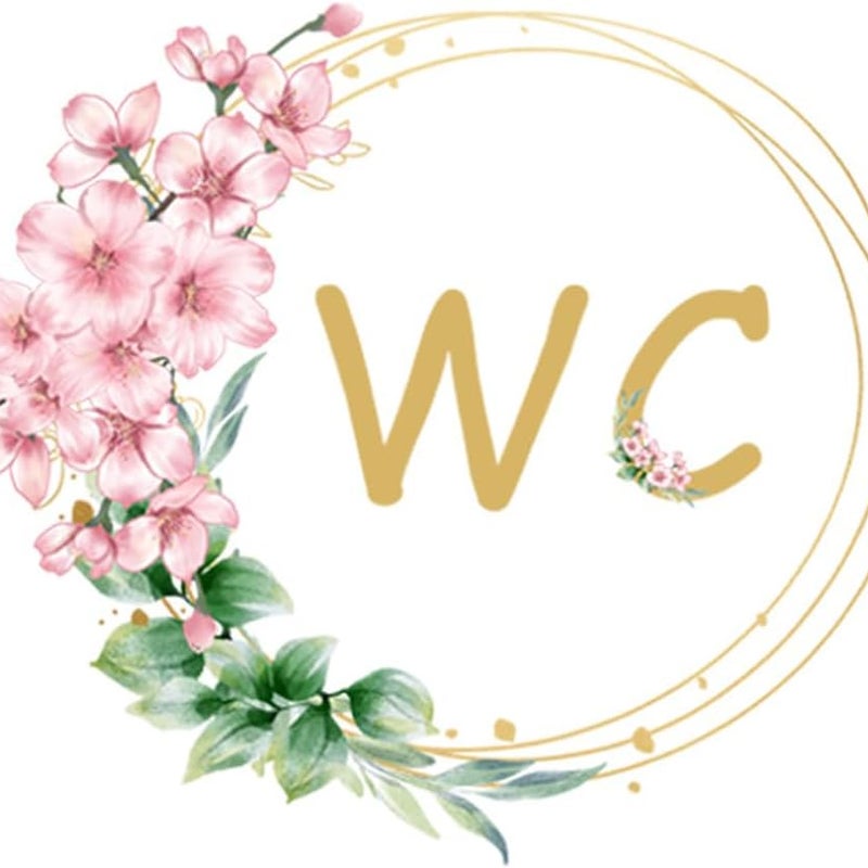 szt. Naklejka na drzwi łazienki, Toaleta, Wanna, Rośliny, Kwiaty, Angielskie naklejki ścienne do WC, Dekoracja łazienki, Samoprzylepne naklejki ścien