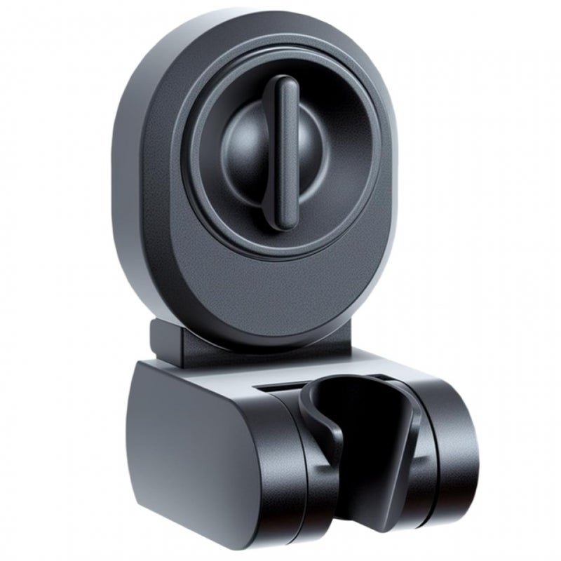 Uchwyt prysznicowy z przyssawką – regulowana słuchawka prysznicowa, solidne mocowanie, kompatybilny ze standardowym wężem