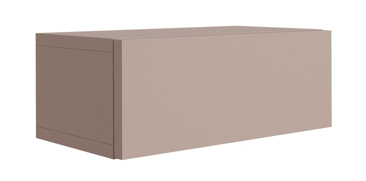 Szafka nocna – front gładki, toffi, 40 x 20 x 16 cm, 40 x 20 x 16 cm
