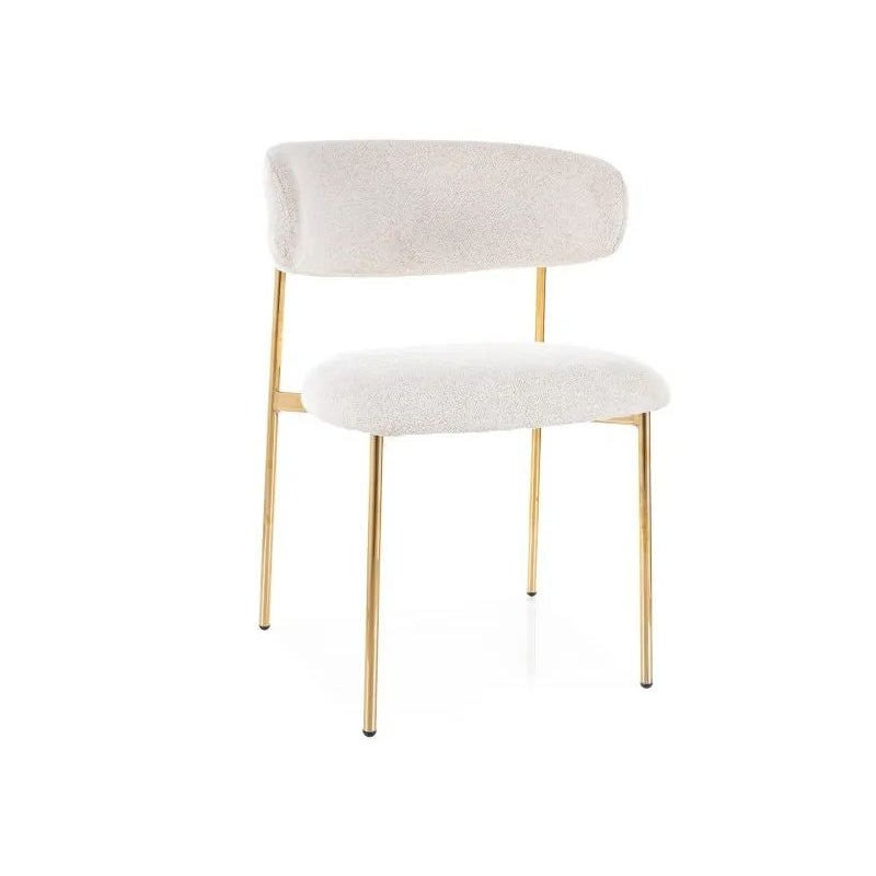 Krzesło tapicerowane ELTON RAVEN beżowy