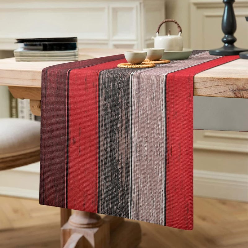 Bieżnik o wymiarach 40 x 140 cm, nowoczesny i prosty, wysokiej jakości, łatwy w pielęgnacji, na stół jadalny, stolik kawowy, do restauracji, na Boże