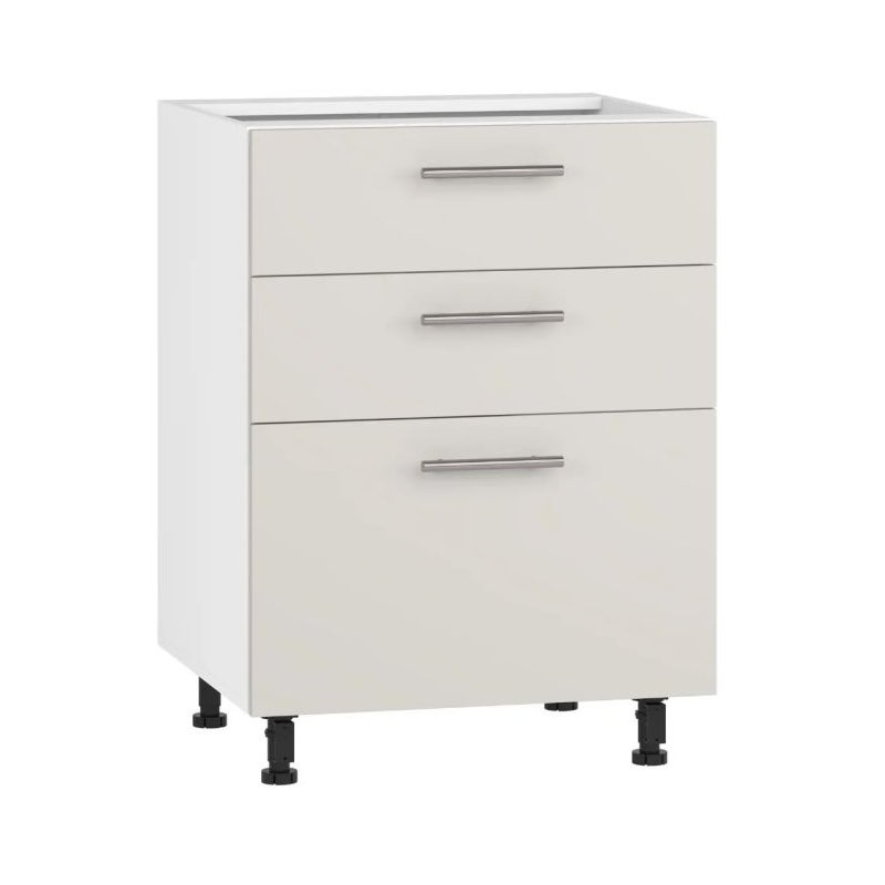 Szafka kuchenna stojąca 60 VENTO D3S-60/82 kaszmirowa