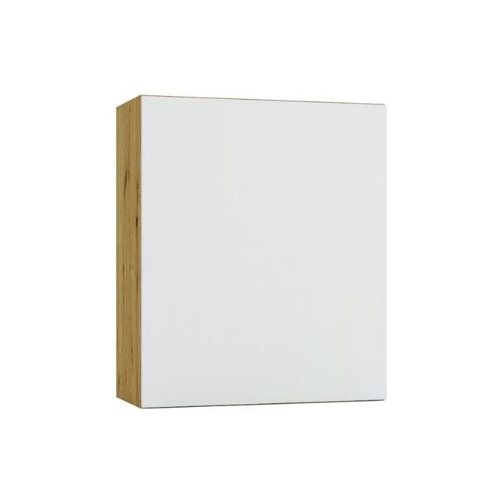 Szafka kuchenna wisząca ISABEL W60 P/L szary mat/dąb artisan