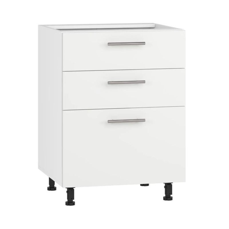 Szafka kuchenna stojąca 60 VENTO D3S-60/82 biały mat