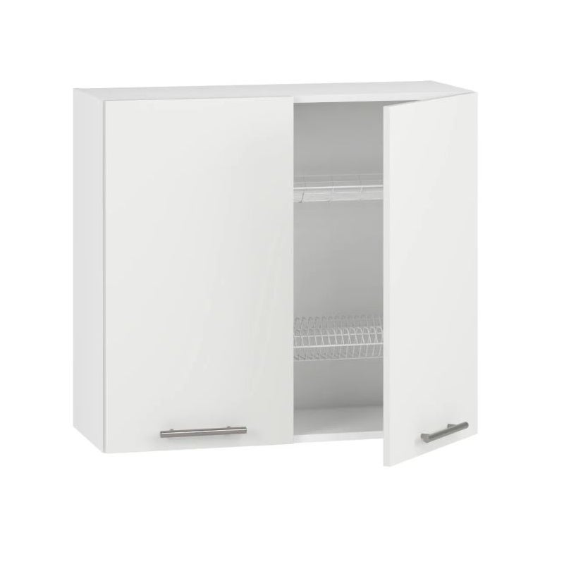 Szafka kuchenna wisząca z ociekaczem 80 VENTO GC-80/72 biały mat