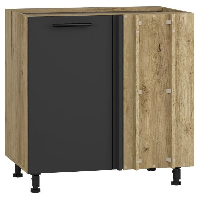 Szafka kuchenna narożna 100(80) VENTO DN-100/82 antracyt