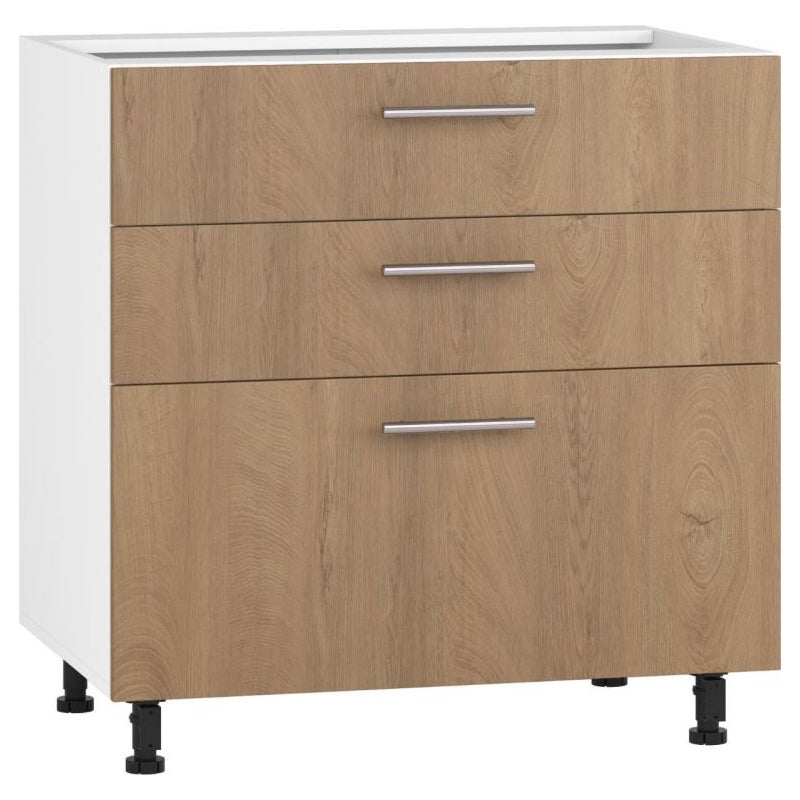 Szafka kuchenna stojąca 80 VENTO D3S-80/82 dąb miodowy