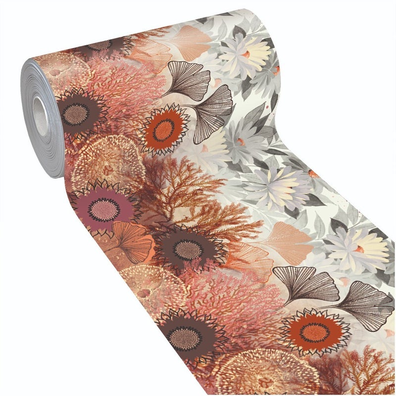 Dywanik Kuchenny 46x120 Cm Odporny Na Plamy Antypoślizgowy Dywan PVC Elastyczny Nadruk Cyfrowy Wzór D