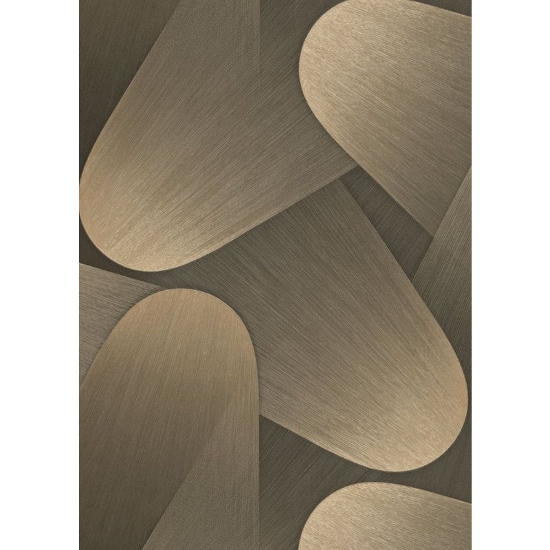Tapeta motyw graficzny 3D złotym - 53 cm x 10.05 m - ERISMANN