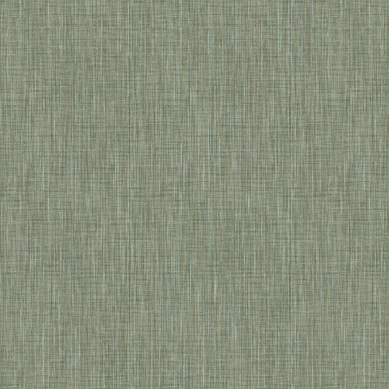 Tapeta lniana tekstura zielonym - 106 cm x 10 m - ZAMBAITI