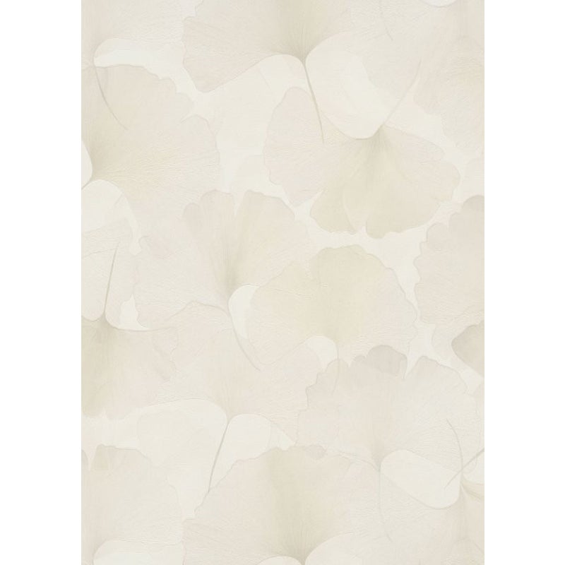Tapeta liście miłorzębu beżowym - 53 cm x 10.05 m - ERISMANN