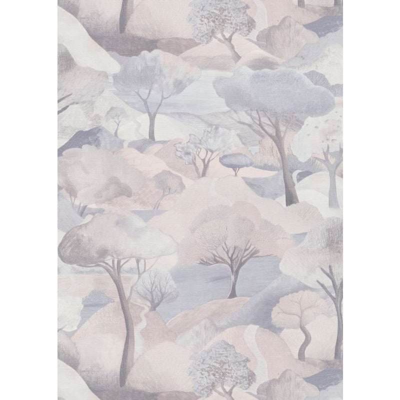 Tapeta drzewa szarym - 53 cm x 10.05 m - ERISMANN