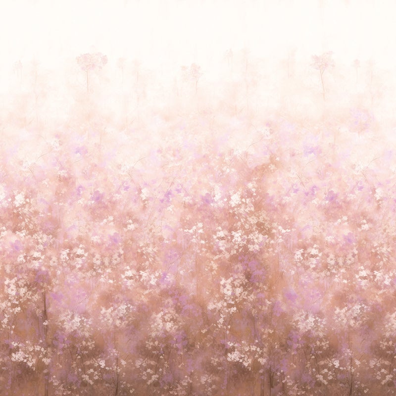 Fototapeta kwiaty różowymIfioletowym - 318 x 280 cm - SANDERS & SANDERS