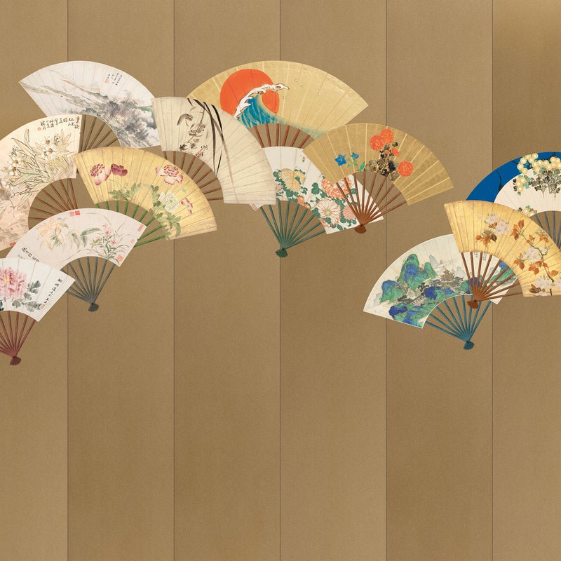 Fototapeta motyw orientalny ciepły beż - 424 x 280 cm - SANDERS & SANDERS