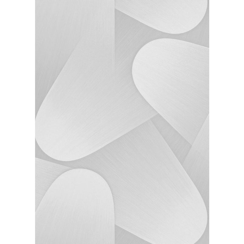 Tapeta motyw graficzny 3D srebrnoszarym - 53 cm x 10.05 m - ERISMANN